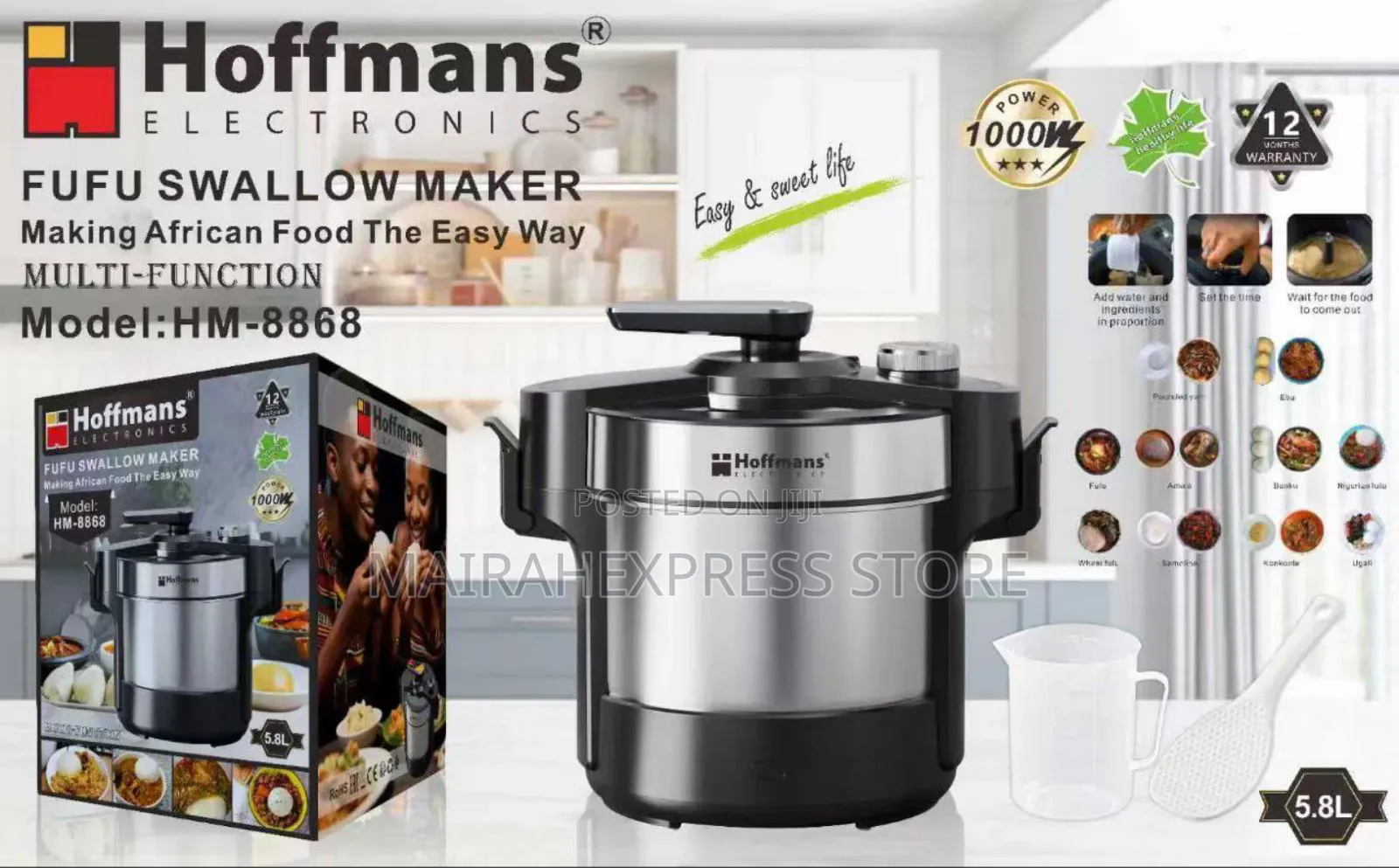 Hoffman's Multifunctional Swallow Maker Machine