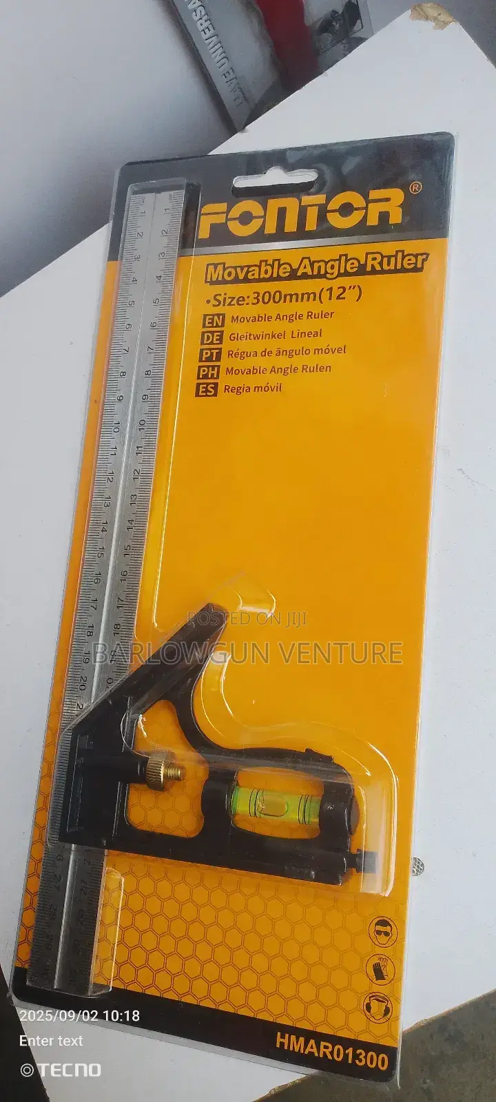 Movable Angle Ruller