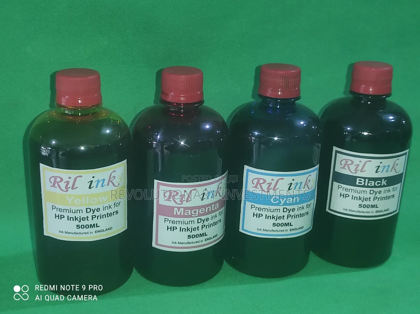 Ril Hp Refill Ink, Dye 500ml