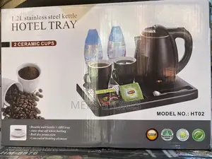 1.2liter Stainless Steel Kettle Hotel Tray