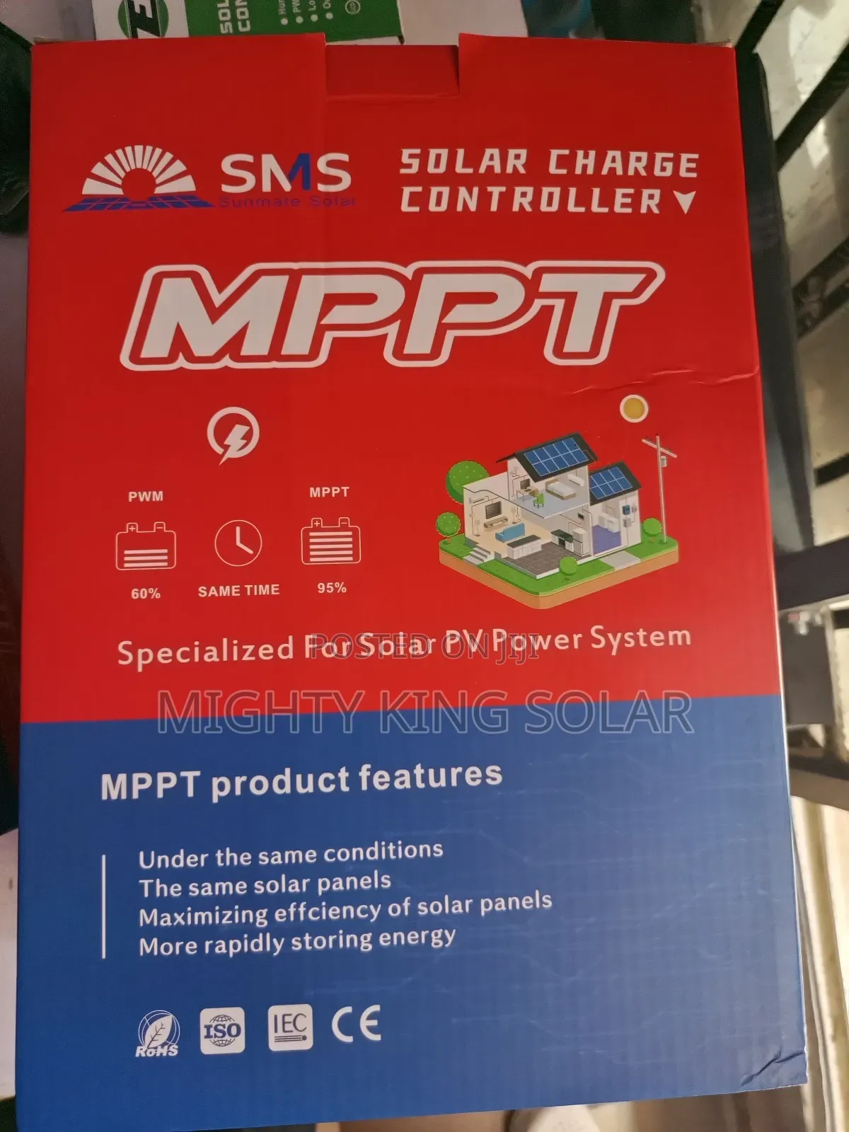 New 60amp SMS Charging Control
