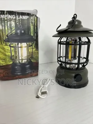 Rechargeable Camping Lamp – Bright Portable