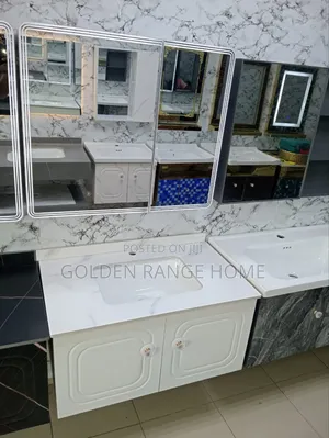 60cm Wall Mount Bathroom Consol/Dining Cabinet Set