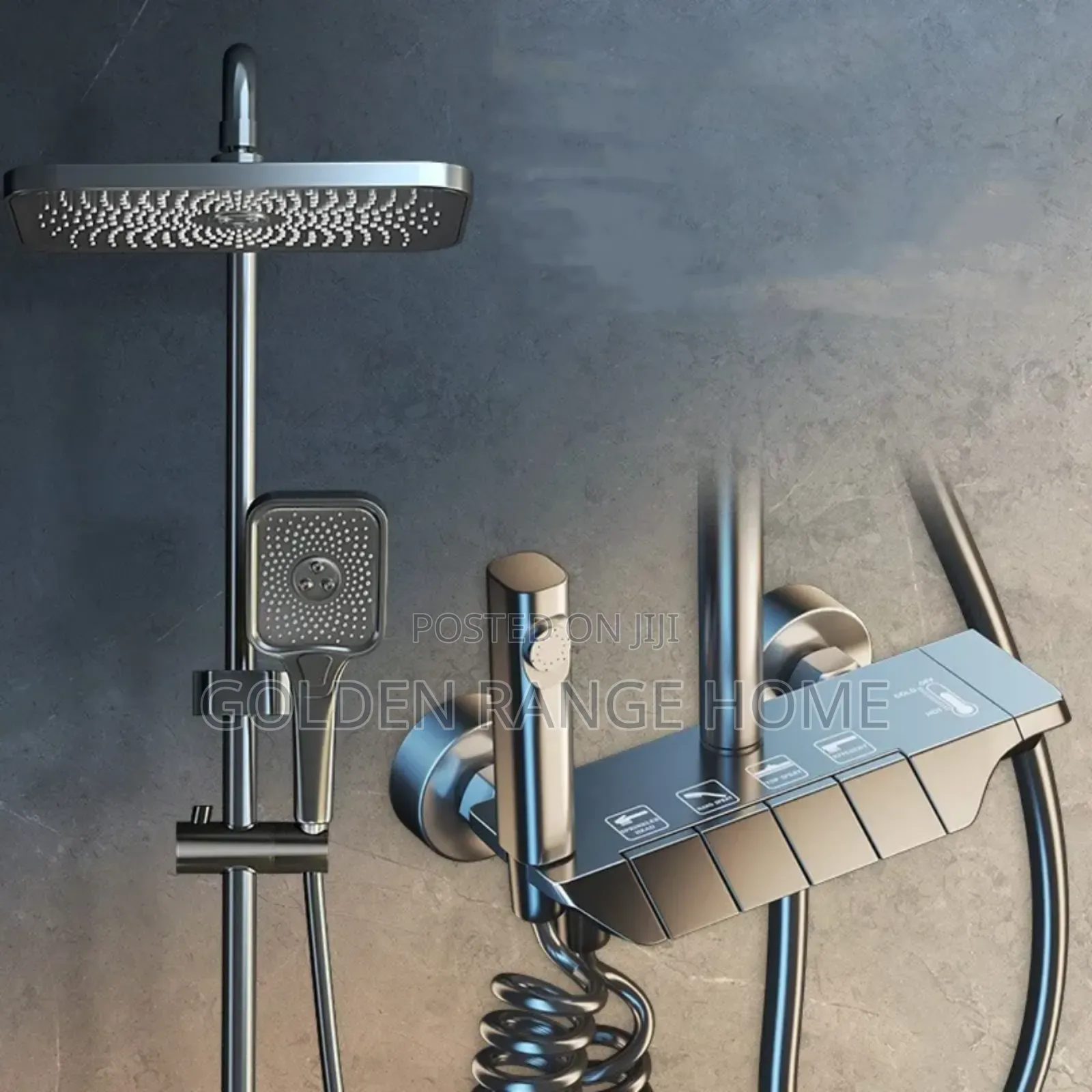 Pressure Wall Mount Shower Mixer Set