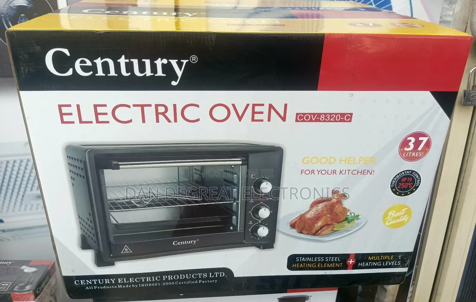 Century Electric Oven 37 Litters