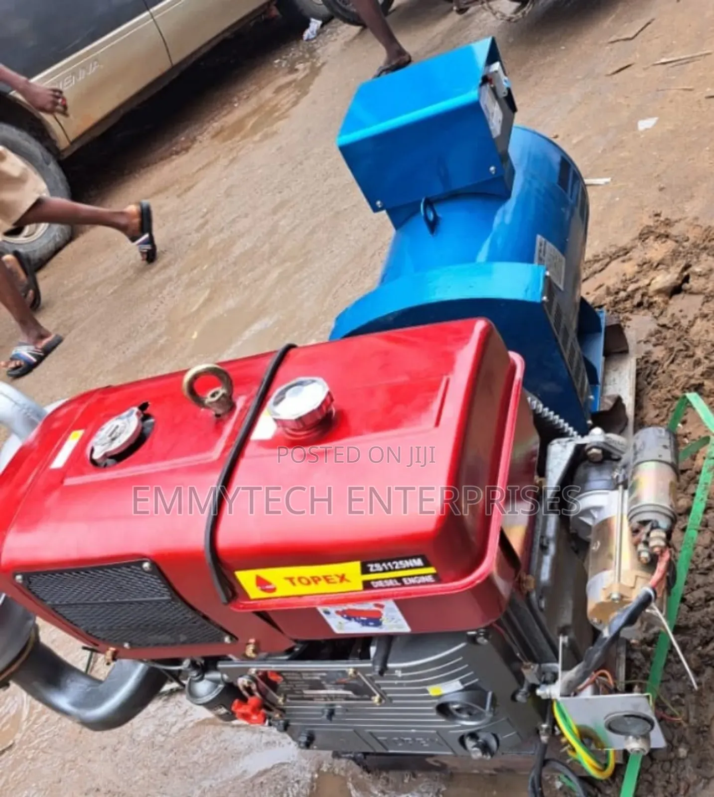 30kva Basic Diesel Generator With 1130 Engine 100% Copper Coil