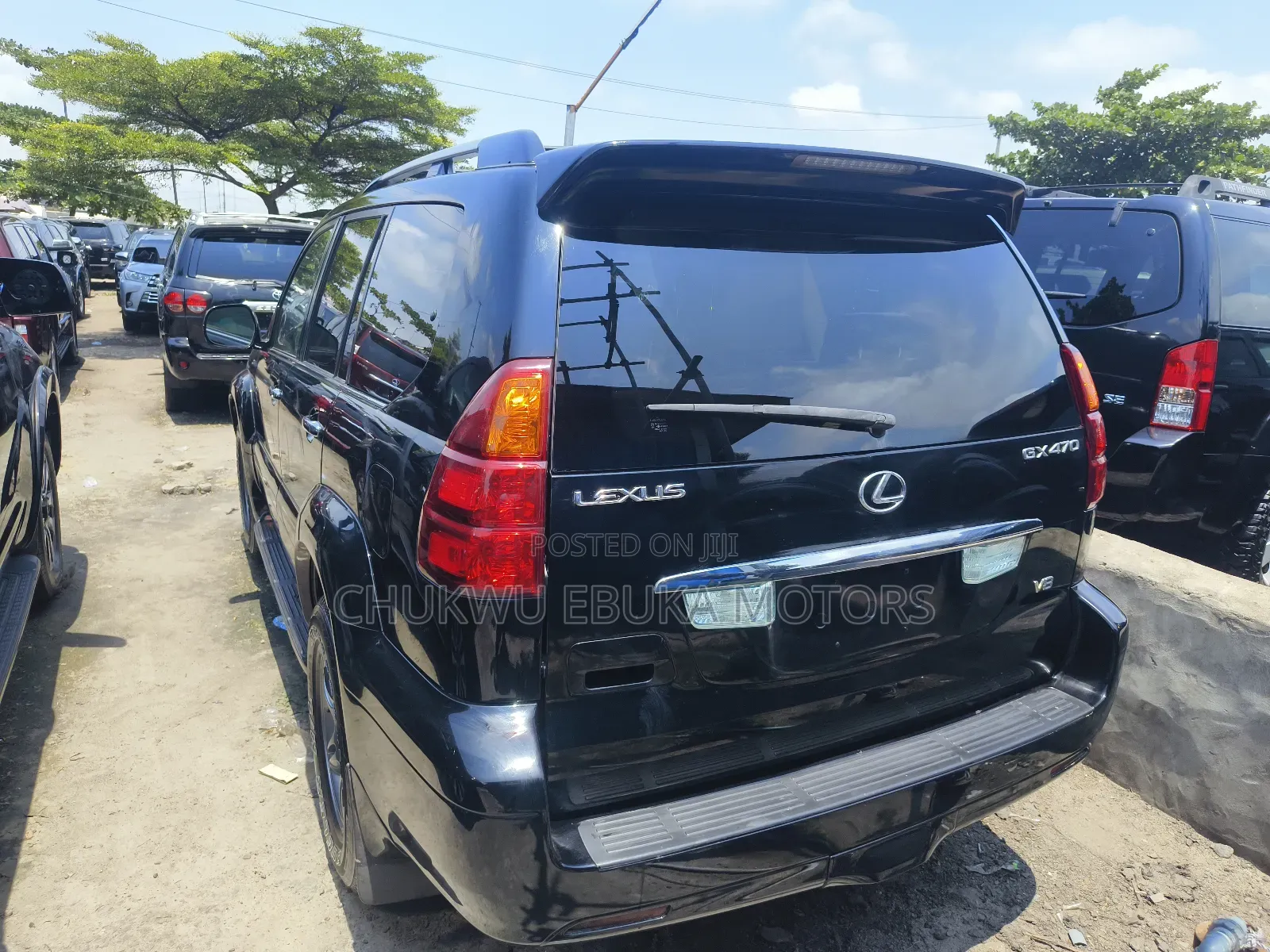 Lexus GX 470 Sport Utility 2007 Black