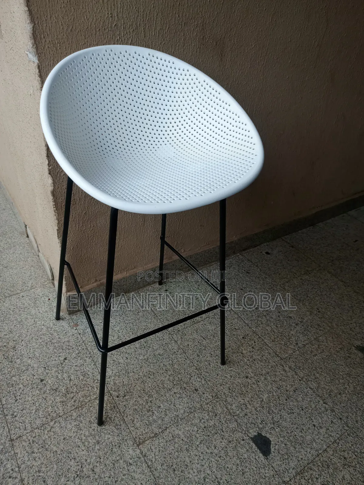 Basket Design Bar Stool