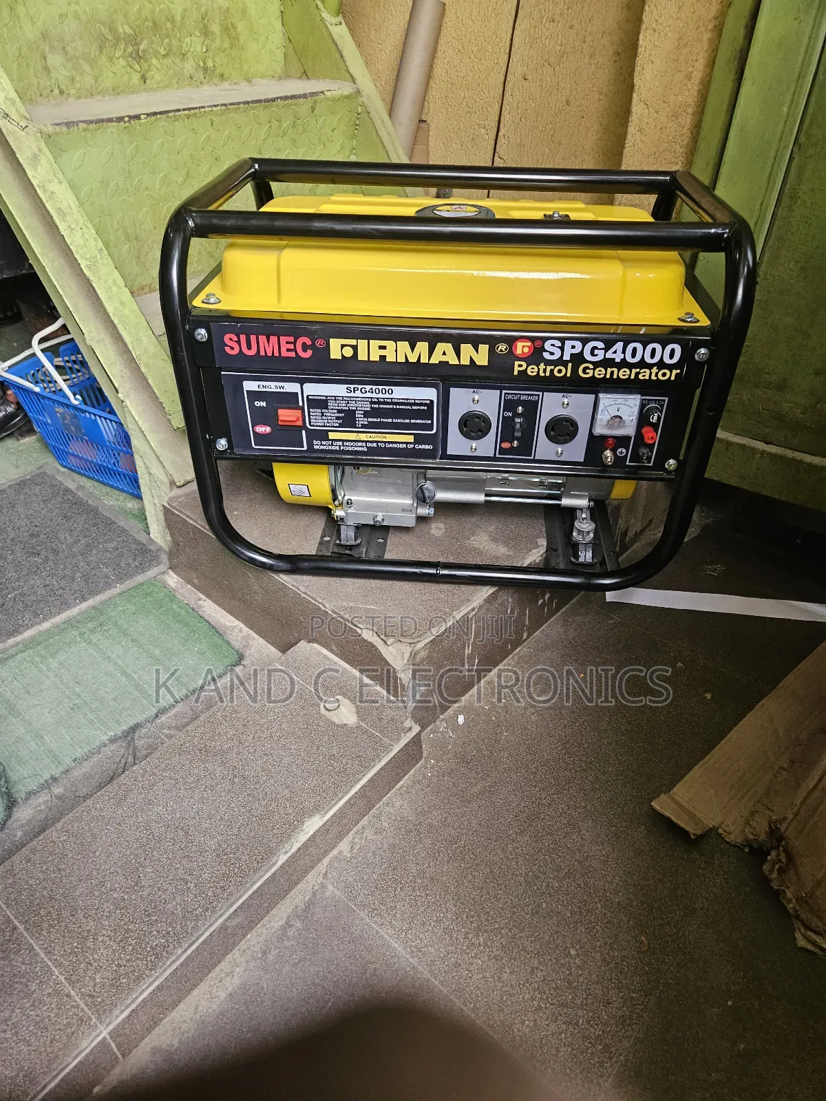 Firman 4.5kva Petorl Generator 100%Copper Wire
