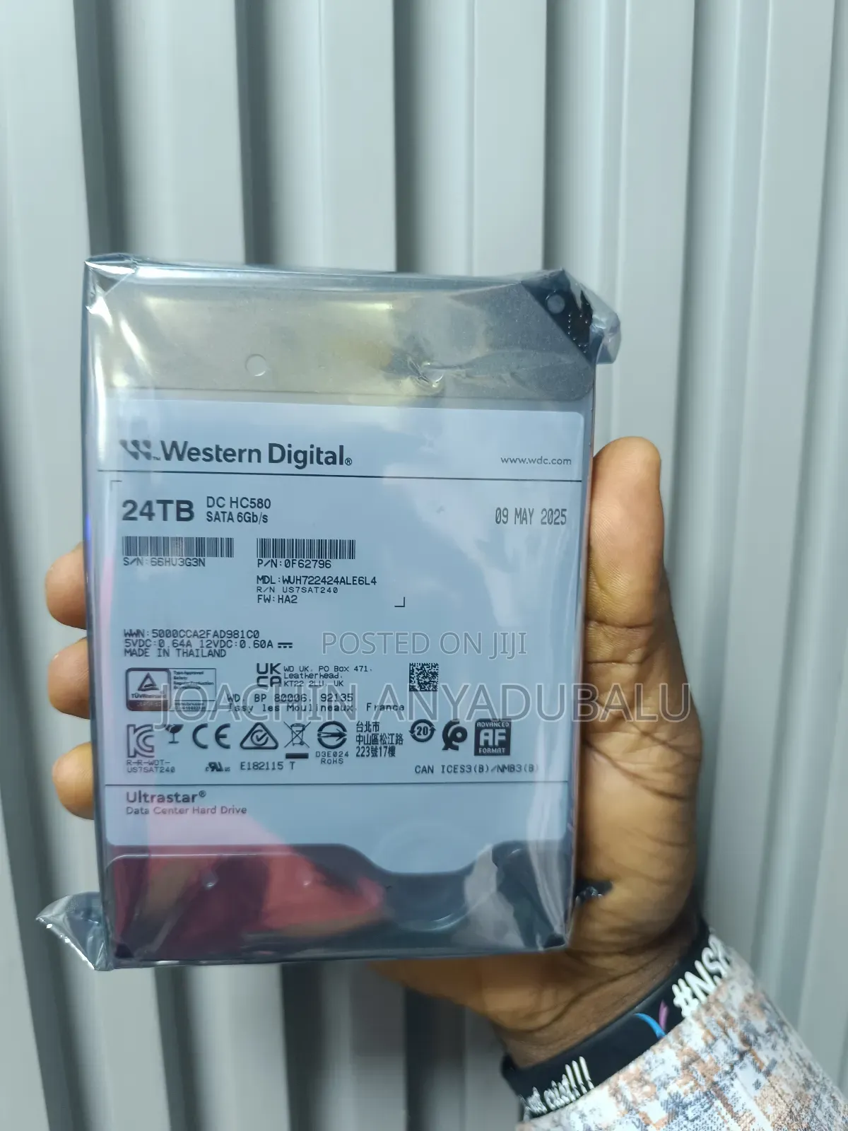 Ultrastar Dc Hc580 Data Center HDD - 24tb