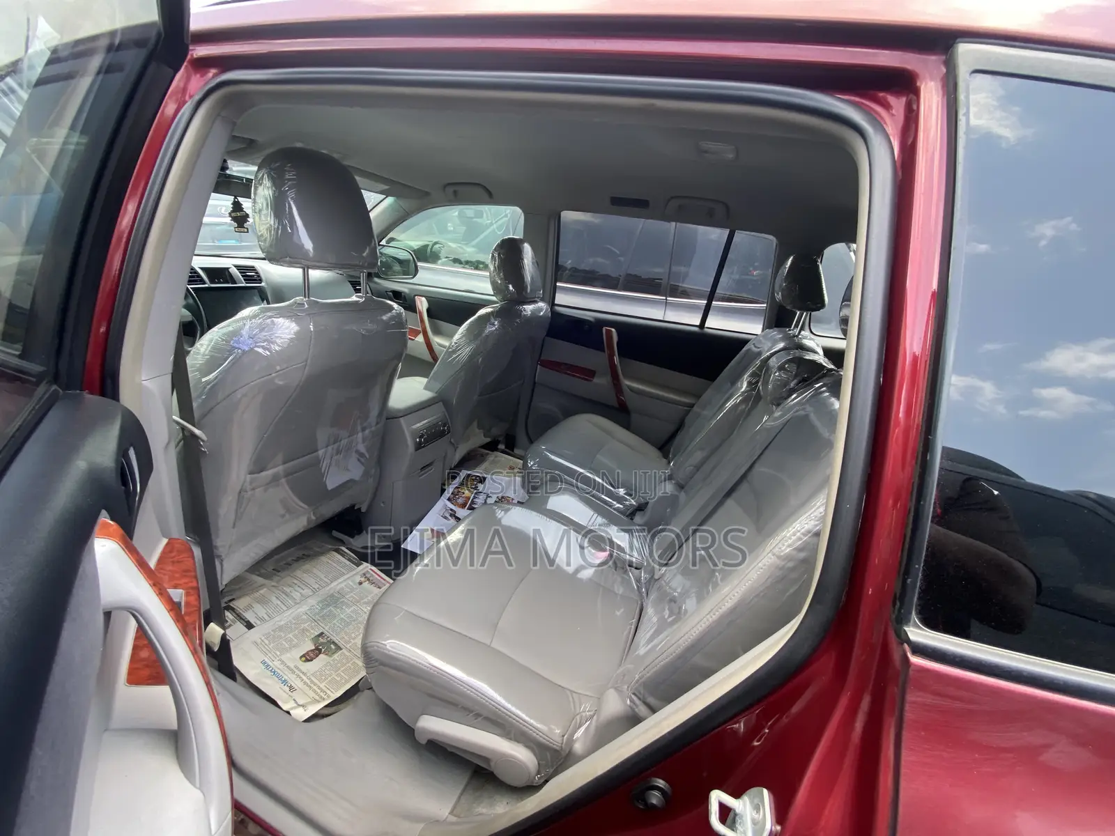 Toyota Highlander 2009 Red