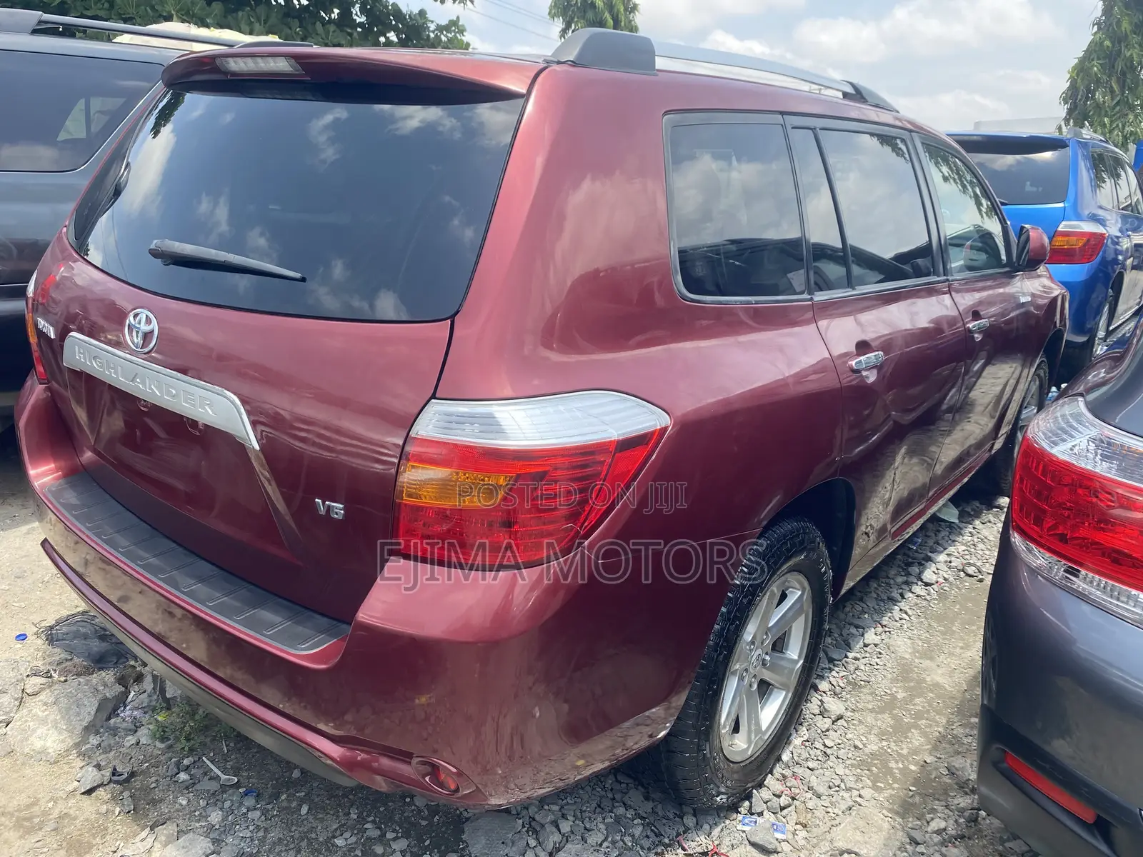 Toyota Highlander 2009 Red