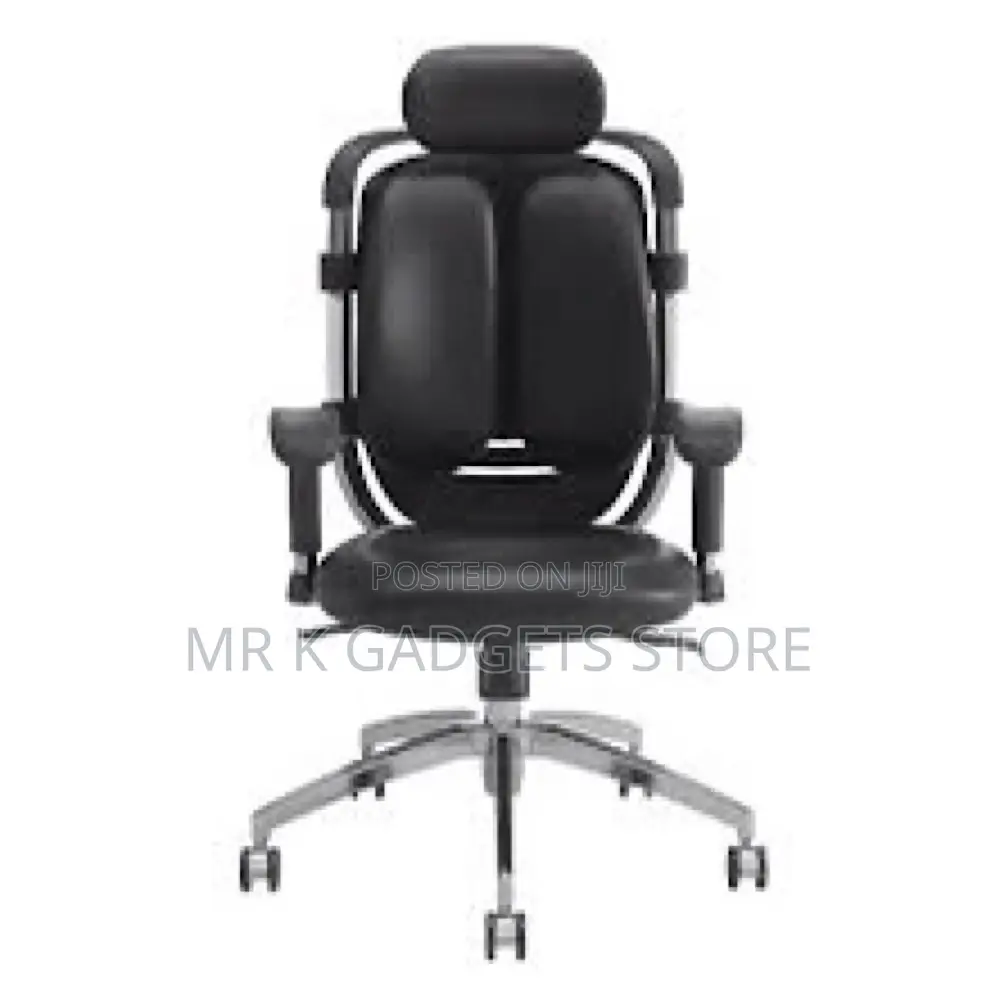 Executive Kidney Leather Office Chair