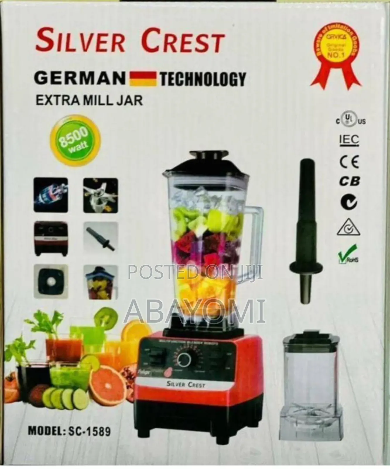 Silver Crest Blender