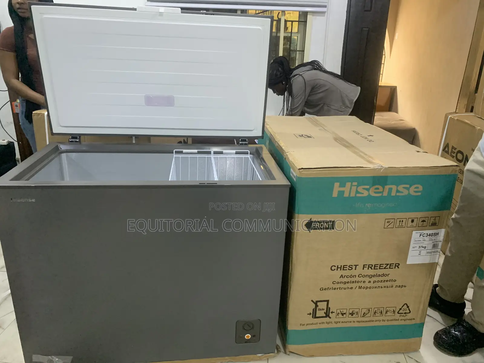 Hisense 250l Chest Freezer – Safe, Spacious, Silver