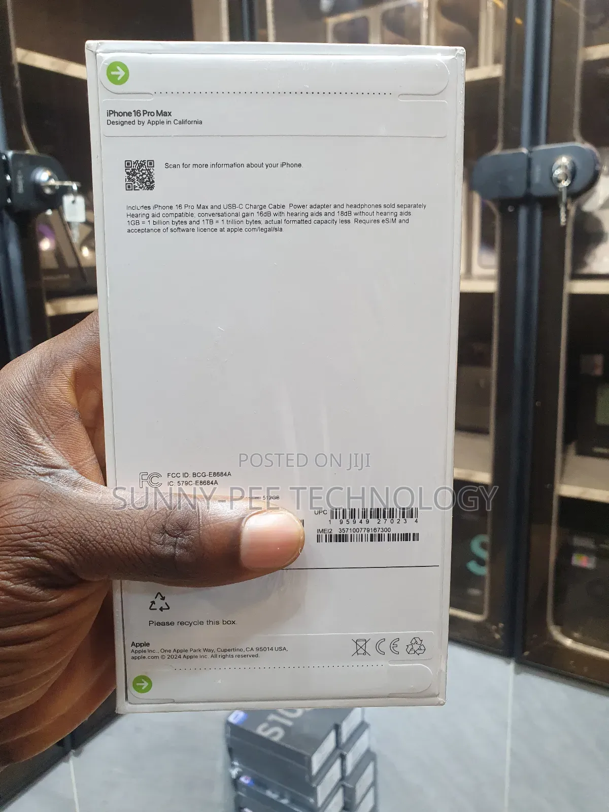 New Apple iPhone 16 Pro Max 512 GB White