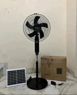 16w Charwerk Solar Standing Fan Very Effective and Reliable