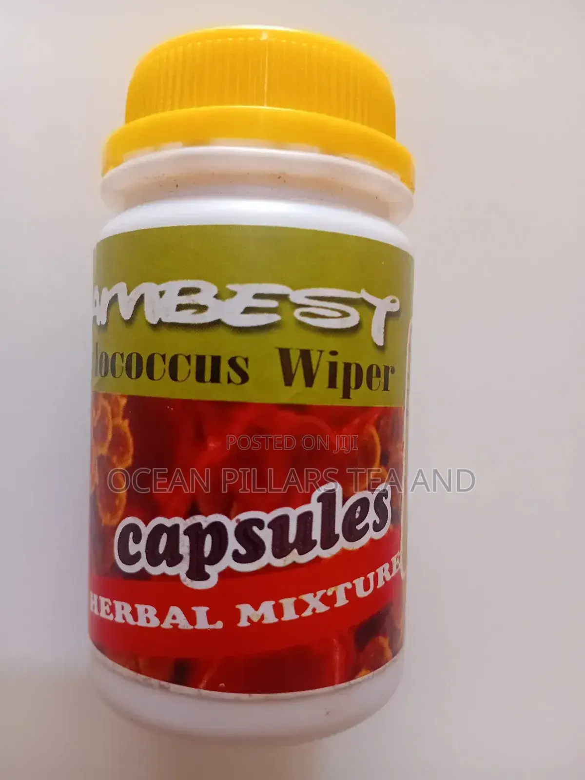 Staphylococcus Wiper Herbal Capsules 100% All Natural (Kambest Product