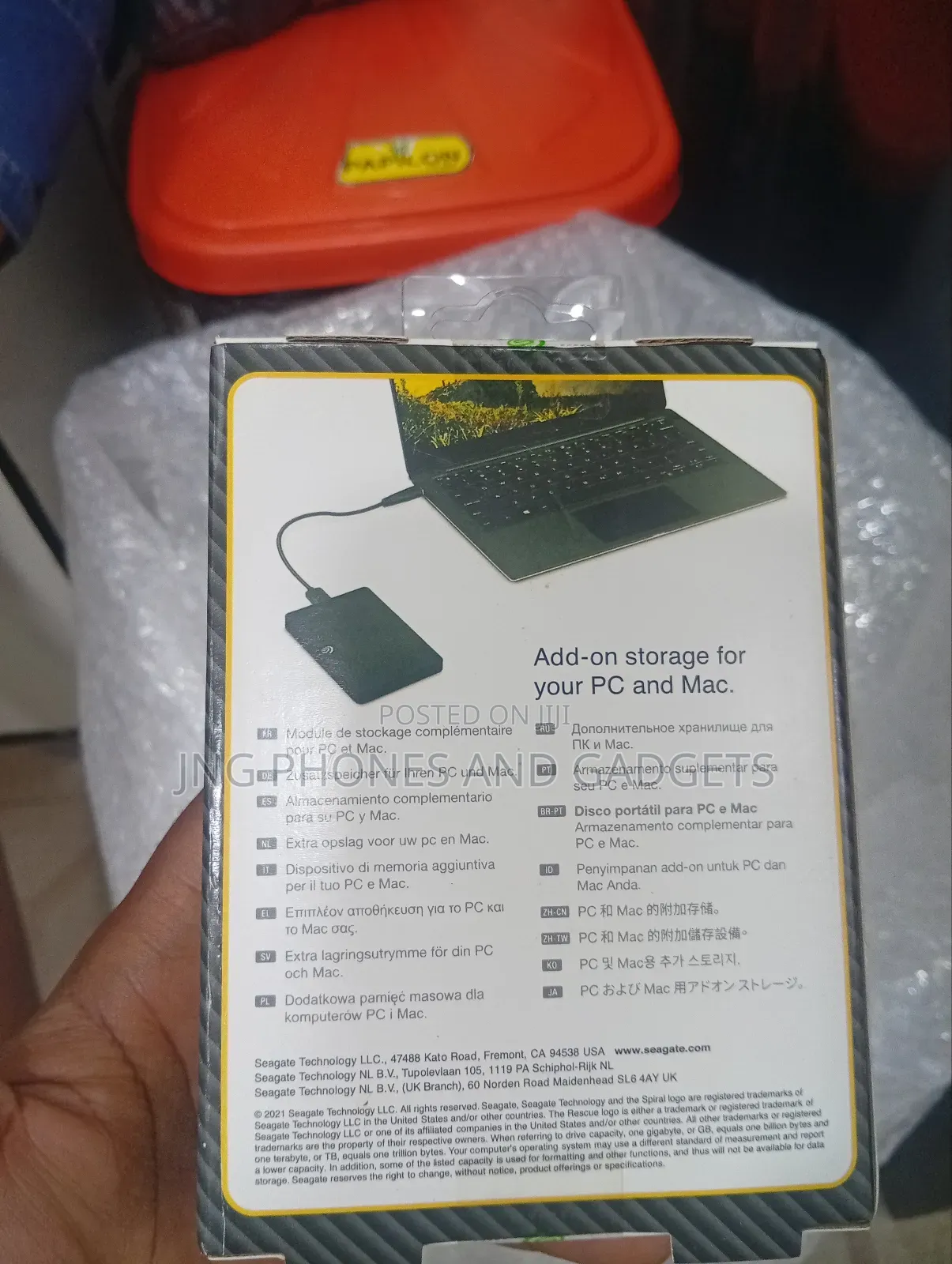 HHD 1tb Hard Drive Portable for Laptop and Macbook