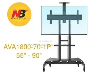 Cantilever Tv Trolley Hanger - Black