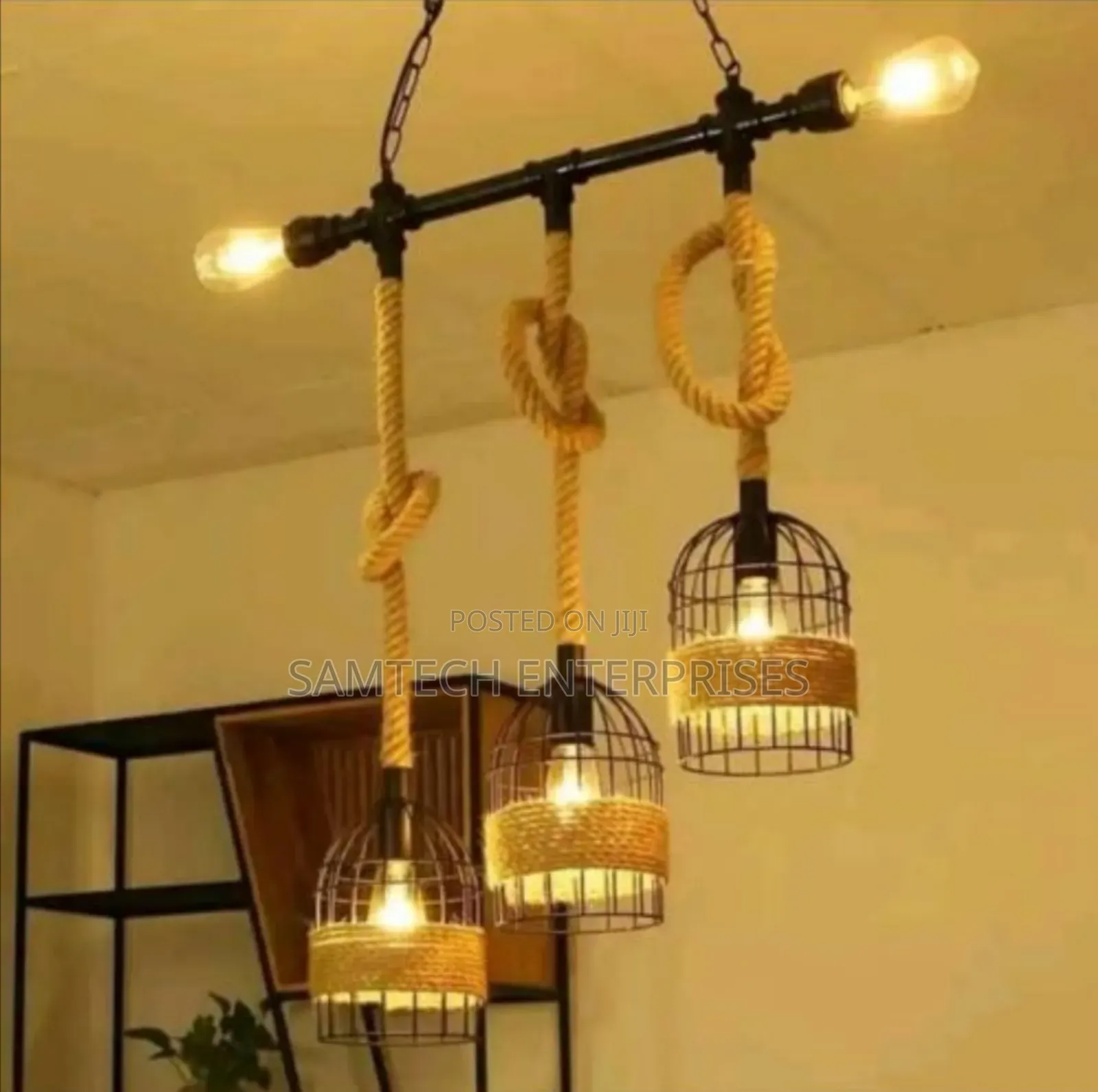 Fancy Dropping Pendant Light