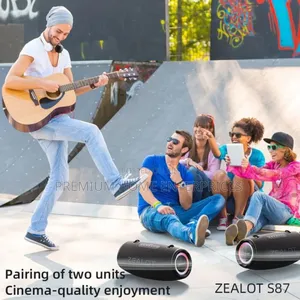Zealot S87 80w Super Bass Bluetooth Speaker With Long 16000mah