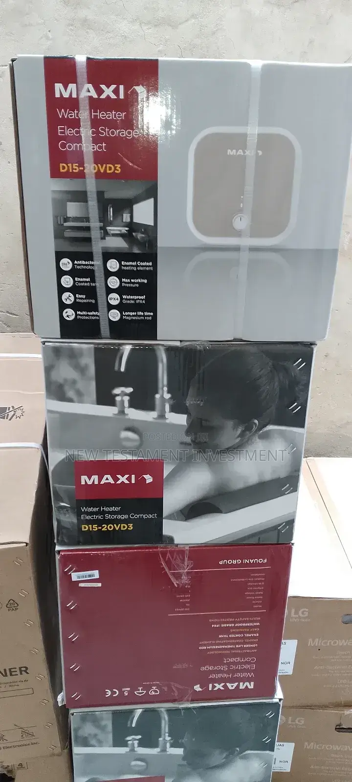 Original Maxi Water Heater 15 - 20ve 15liters 2000watts