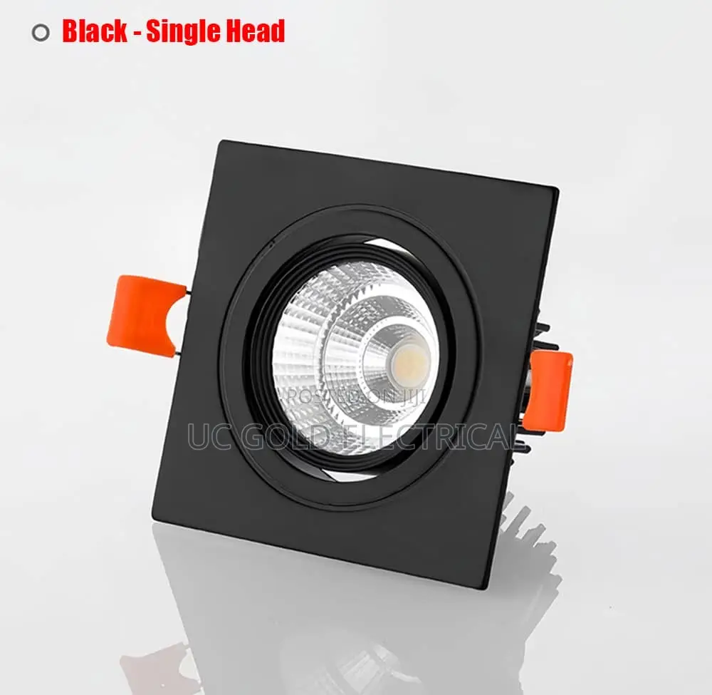 Double Head Dimmable Led Downlight Recessed Spotlight 14w 24w Indoor