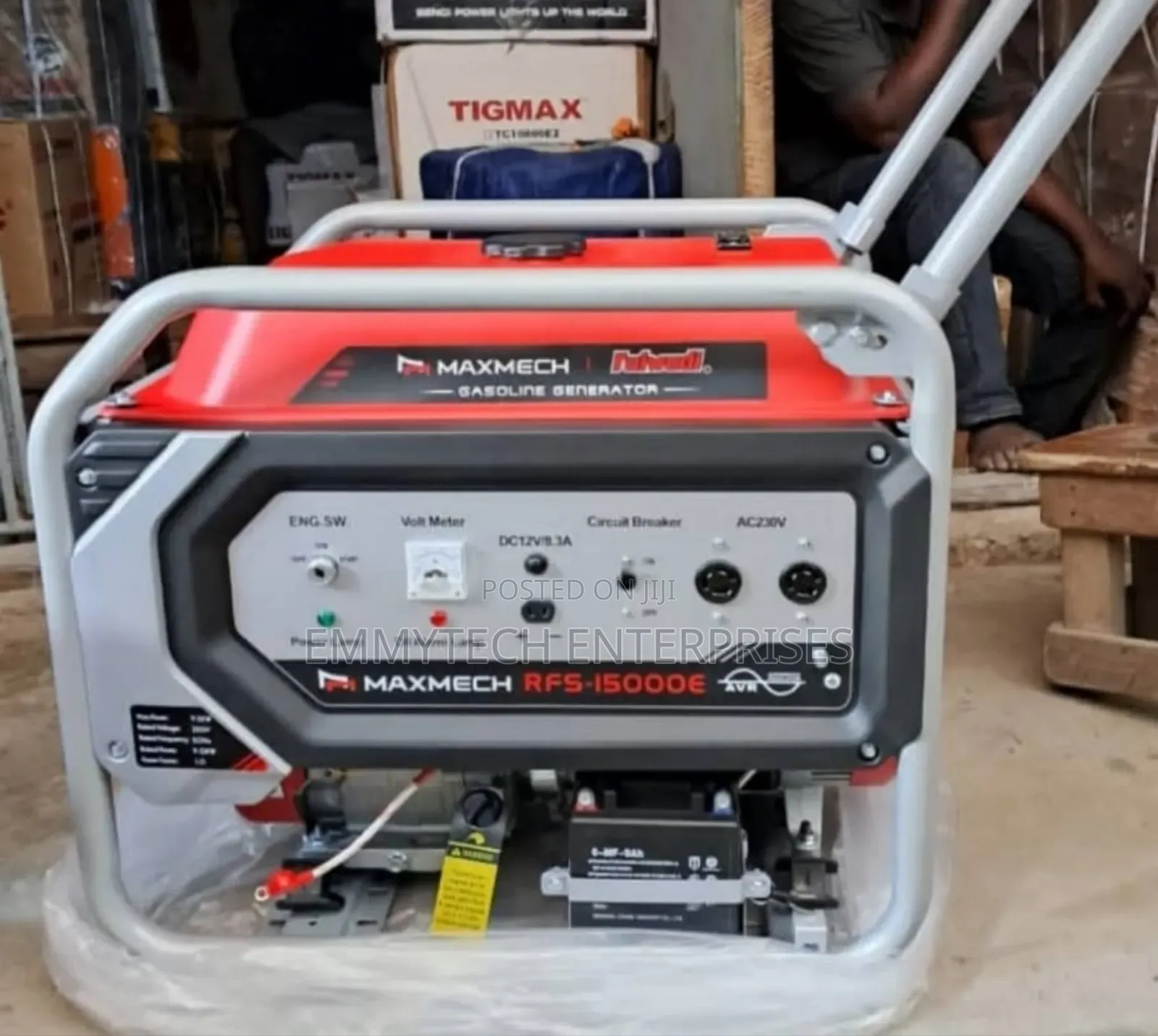 《》(12.5kva)Maxmech Petrol Generator 100% Copper Coil
