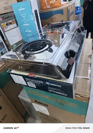 Reliable Haier Thermocool 2-Burner Gas Stove – Built to Last