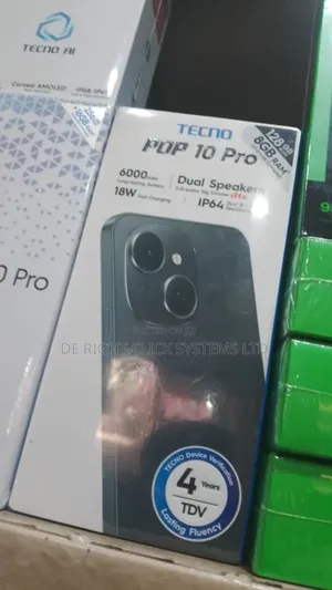 New Tecno Pop 10 128 GB