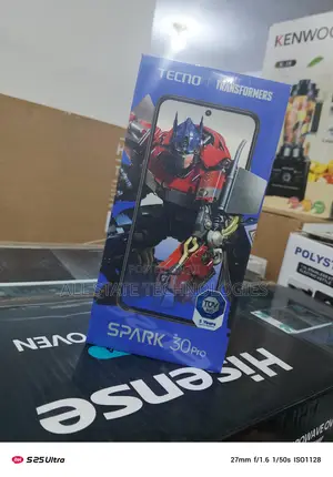 New Tecno Spark 30 Pro 256 GB Black
