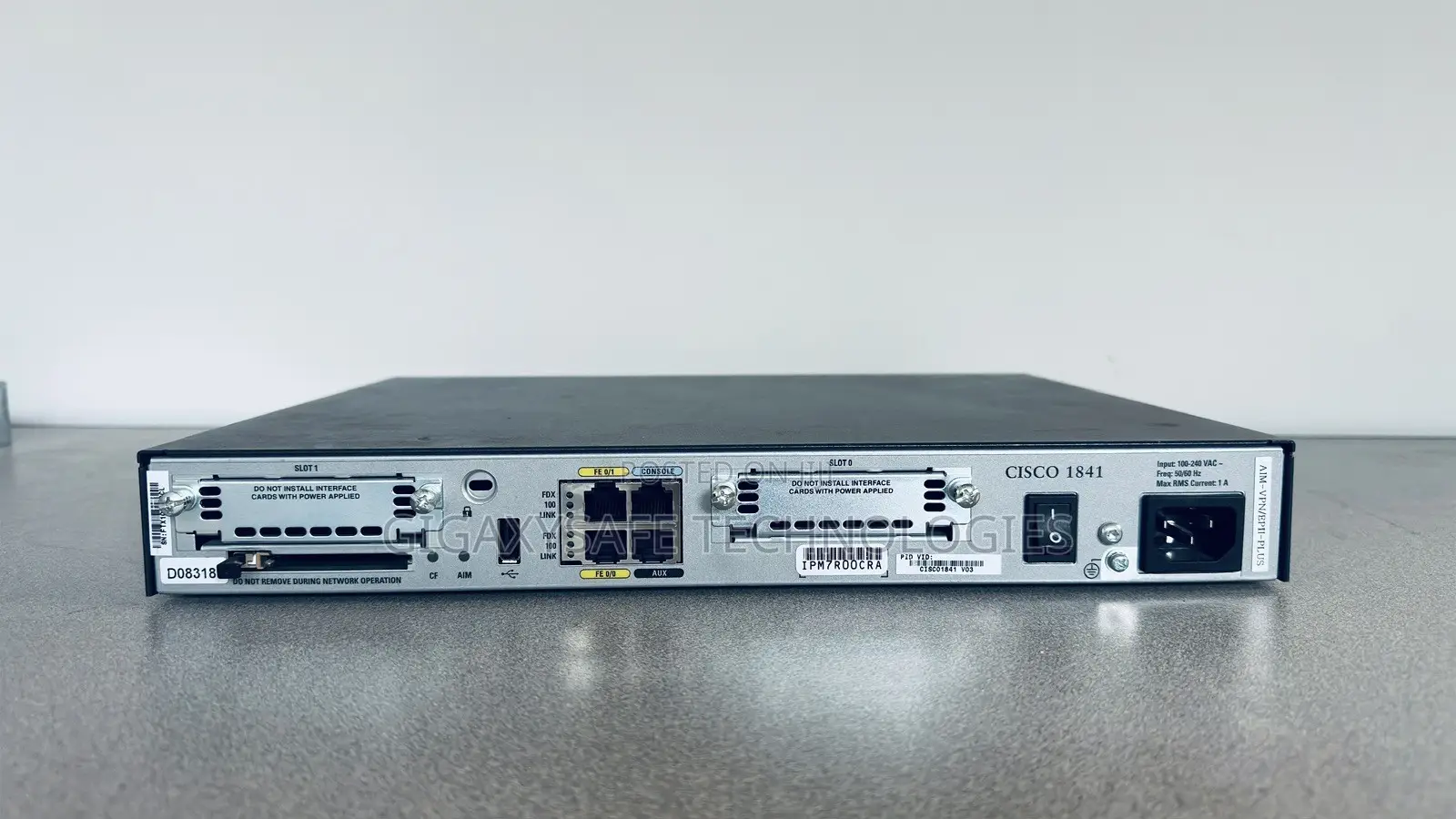 Cisco Model 1841 Integrated Services Router Modular