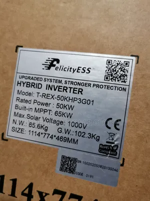 50kw Felicity Hybrid Inverter 3 Phase