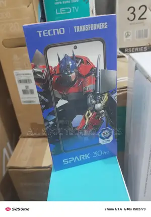 New Tecno Spark 30 Pro 256 GB Black