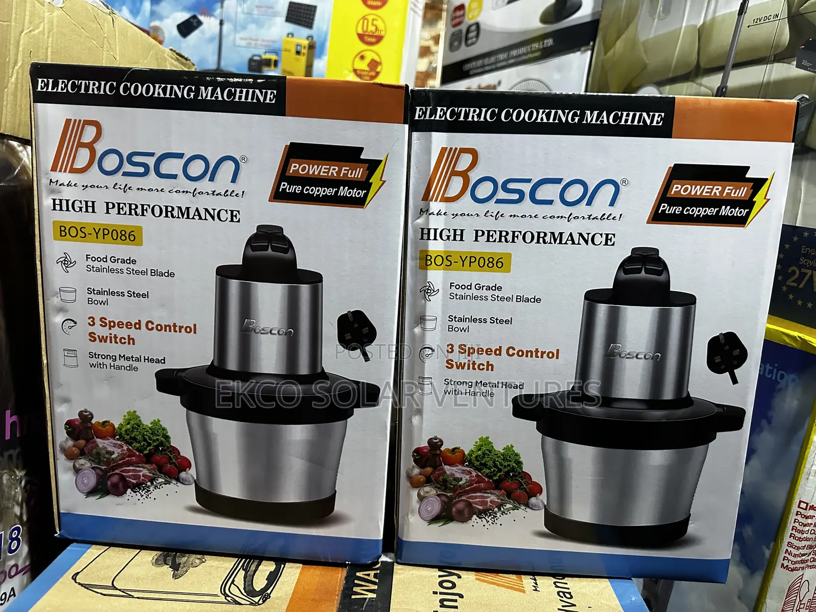 Boscon Yam Pounder and Multi-Purpose Machine