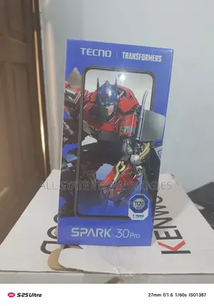 New Tecno Spark 30 Pro 256 GB Black