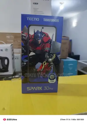 New Tecno Spark 30 Pro 256 GB Black