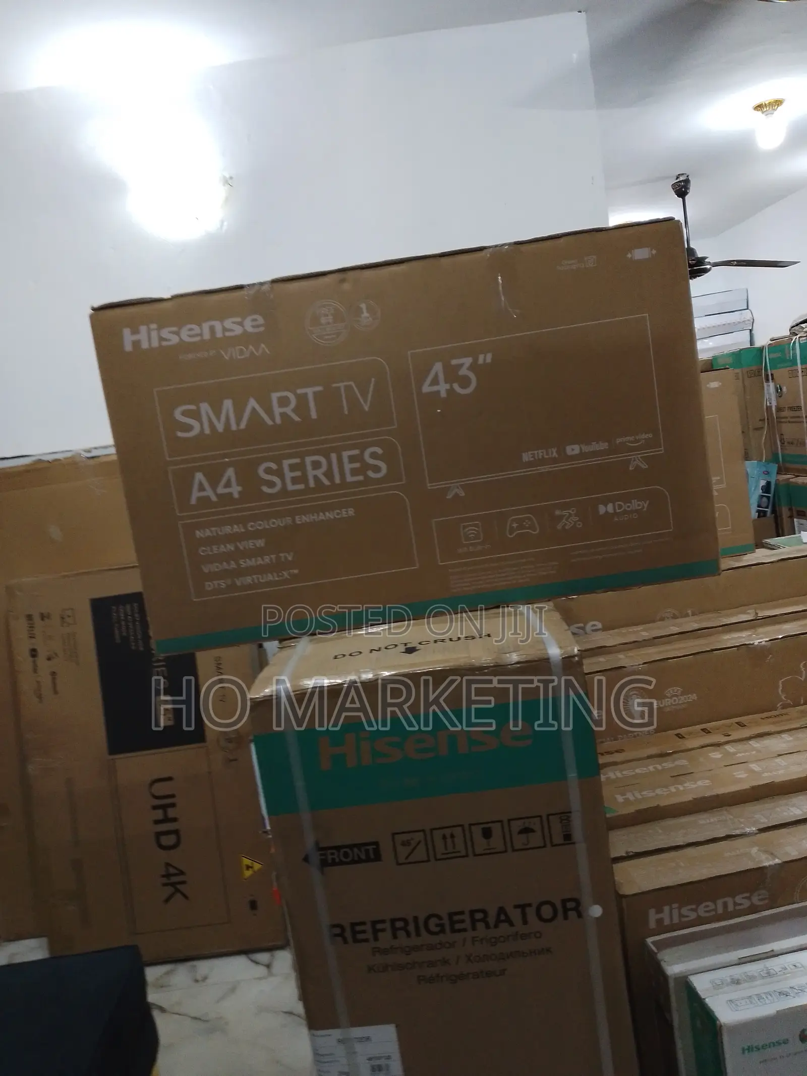 Hisense 43" Crystal Clear Viewing Eexperience
