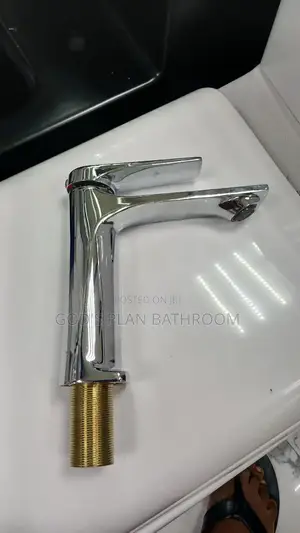Chrome Basin Mixer Tap Round