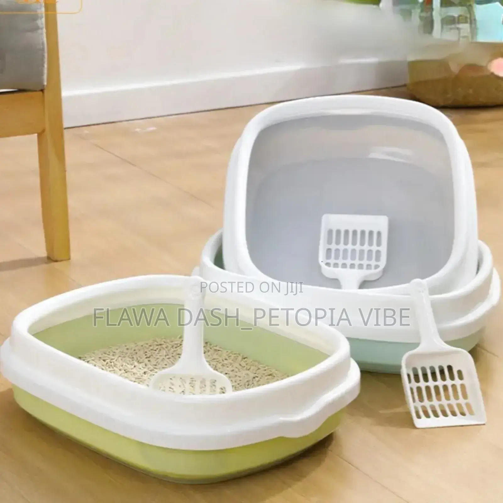 Low Border 3in1 Cat Kitten Litter Box