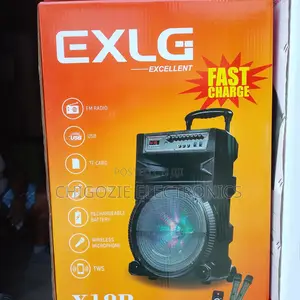 Exlg 18inches Rechargeable Speaker