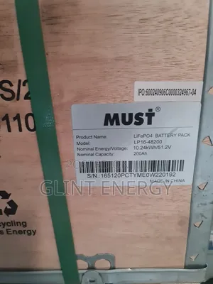 10kwh 48v Must Lithium Battery