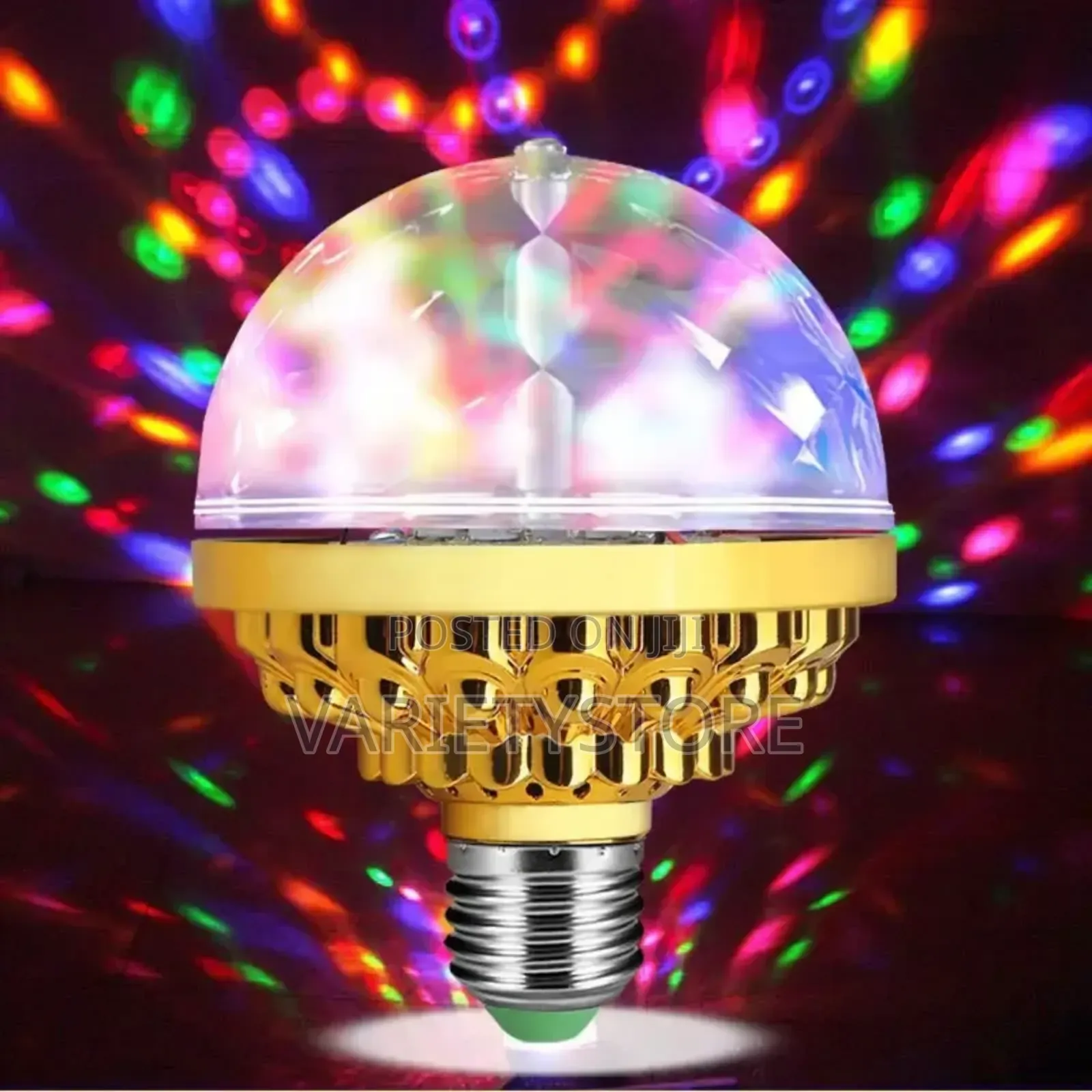 Colorful Rotating Magic Led Light Bulb