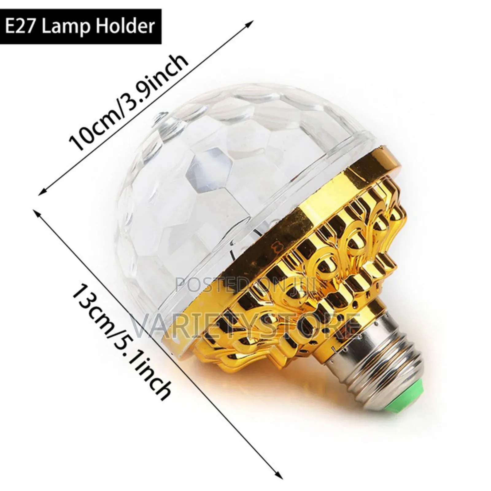 Colorful Rotating Magic Led Light Bulb