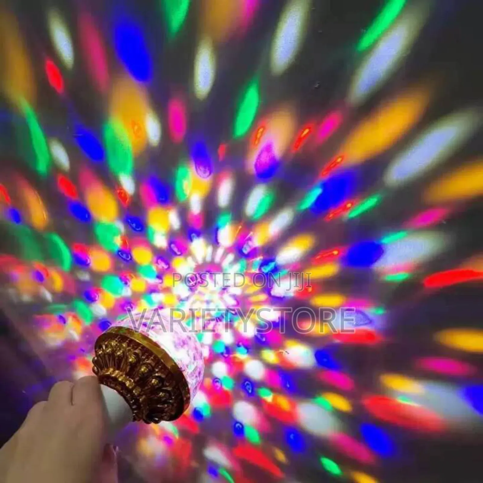 Colorful Rotating Magic Led Light Bulb