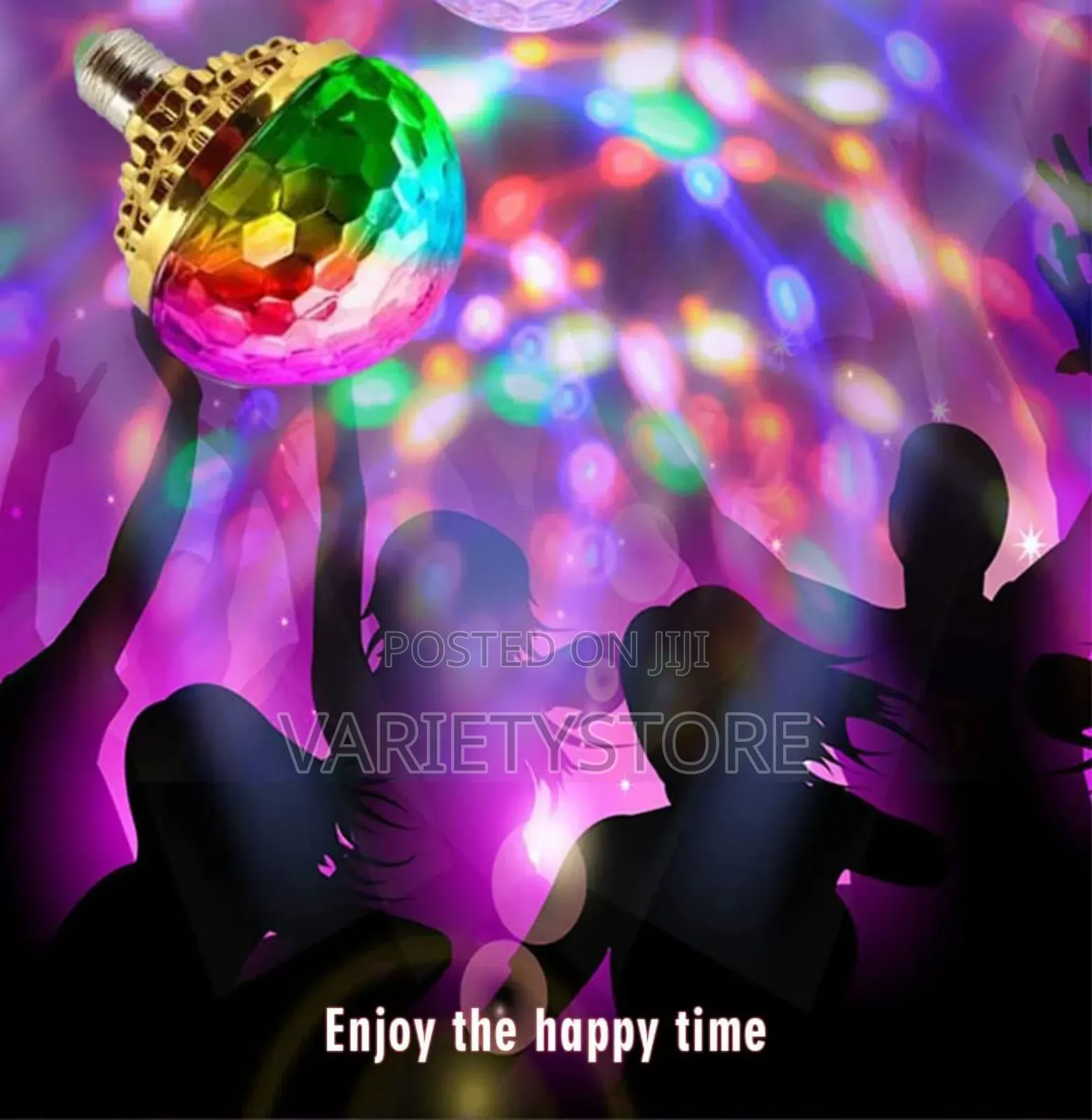 Colorful Rotating Magic Led Light Bulb