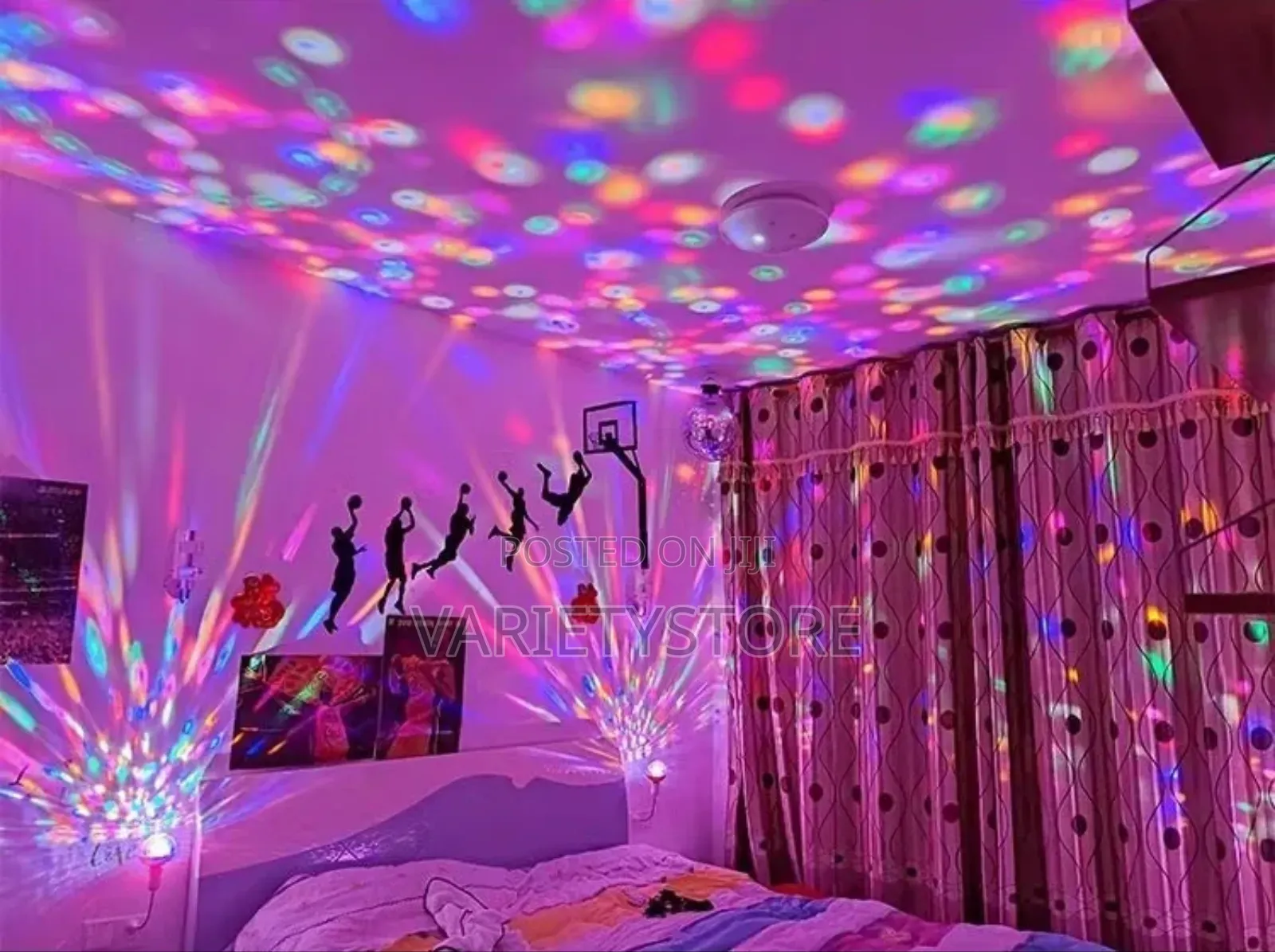 Colorful Rotating Magic Led Light Bulb