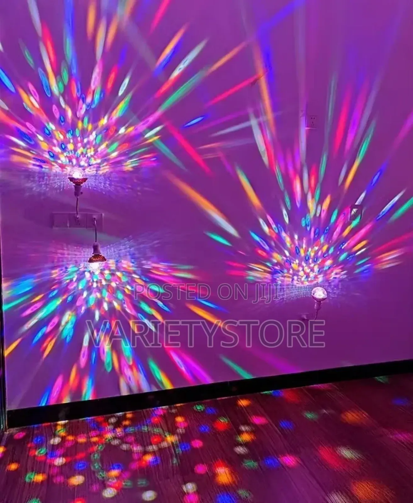 Colorful Rotating Magic Led Light Bulb