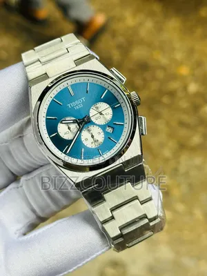 Original Tissot Silver Stainless Steel, Chronograph Quartz Watch